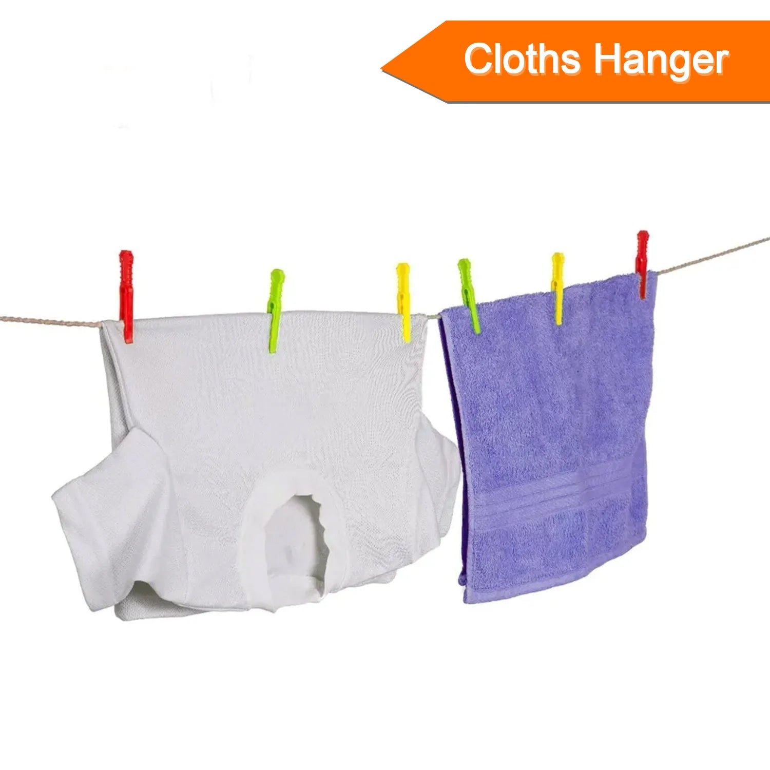 36Pcs MULTIPURPOSE PLASTIC CLOTH HANGING PEGS / CLIPS - 36 PCS 36Pcs MULTIPURPOSE PLASTIC CLOTH HANGING PEGS / CLIPS - 36 PCS